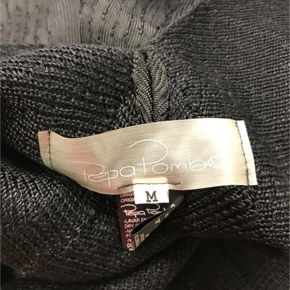 Pepa Pombo Black Knit Dress M - Picture 5 of 5